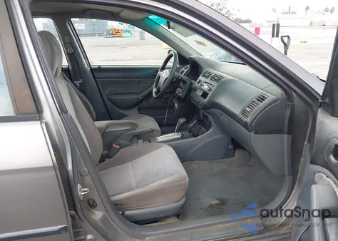 2005 Honda Civic Vp from USA, damaged, VIN 1HGES16315L016500